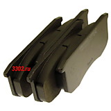 Колодки тормозные передние Patriot (к-т) Finwhale